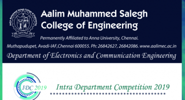 Intra Department Competition 2019 – Department of ECE