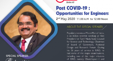 Webinar On Post Covid-19: Oppurtunities For Engineers