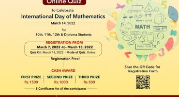 QUIZ ON INTERNATIONAL DAY OF MATHEMATICS