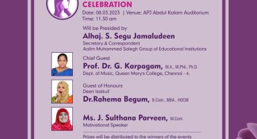 International Women’s Day Celebration