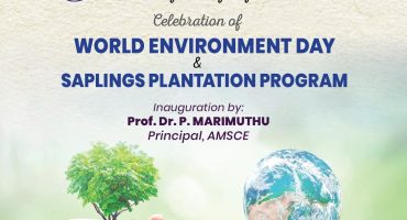 World Environment Day and Saplings Plantation Program